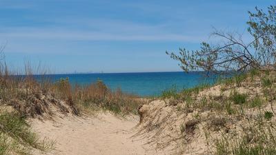 To the beach