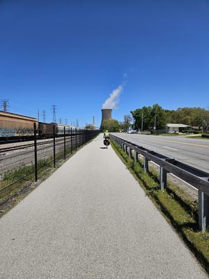 Approaching Michigan City