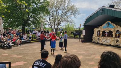 Clog dancers