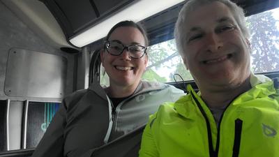Bus back from East Lansing