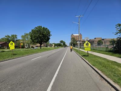 Approaching New Center, Detroit