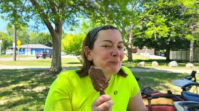 First Novelty Frozen Dairy Product of the trip